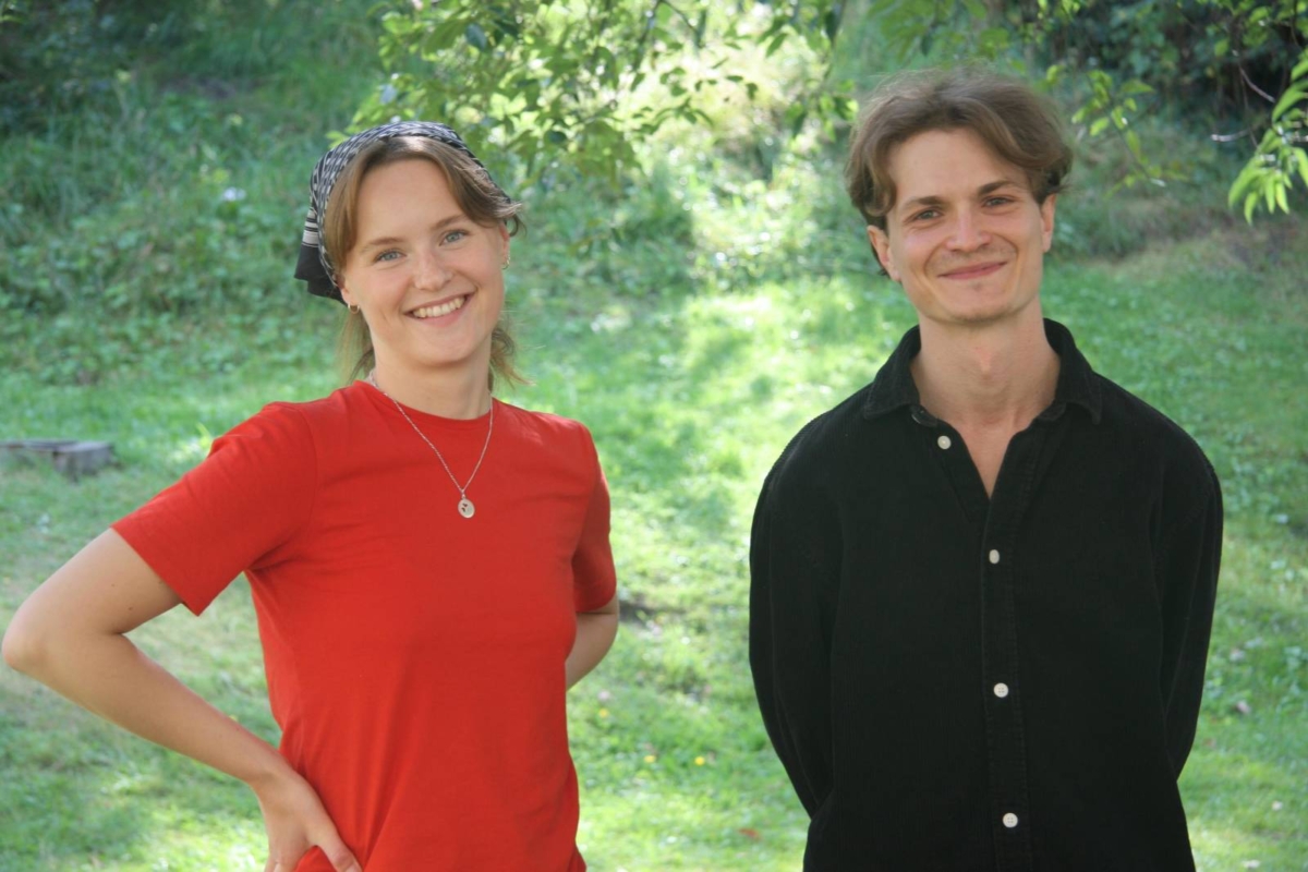 Lär känna våra praktikanter Elias och Julia