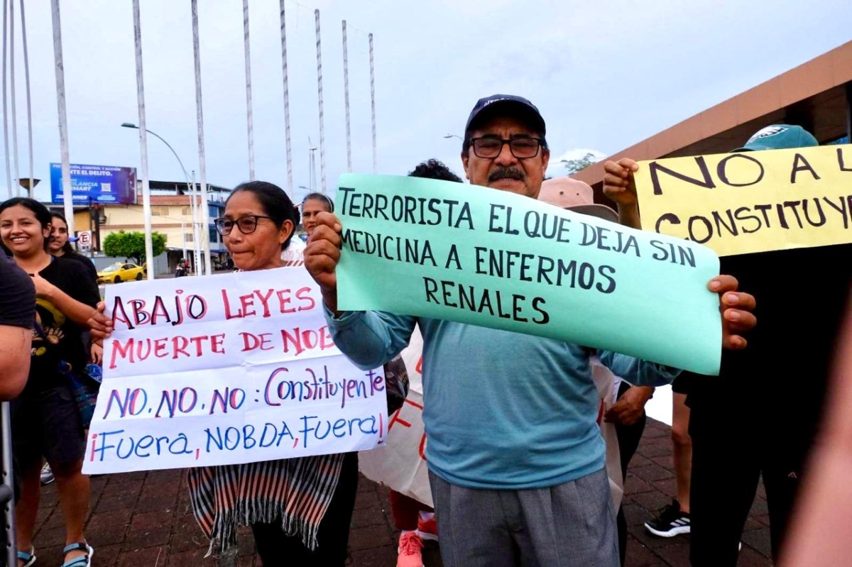 I solidaritet med det ecuadorianska folket