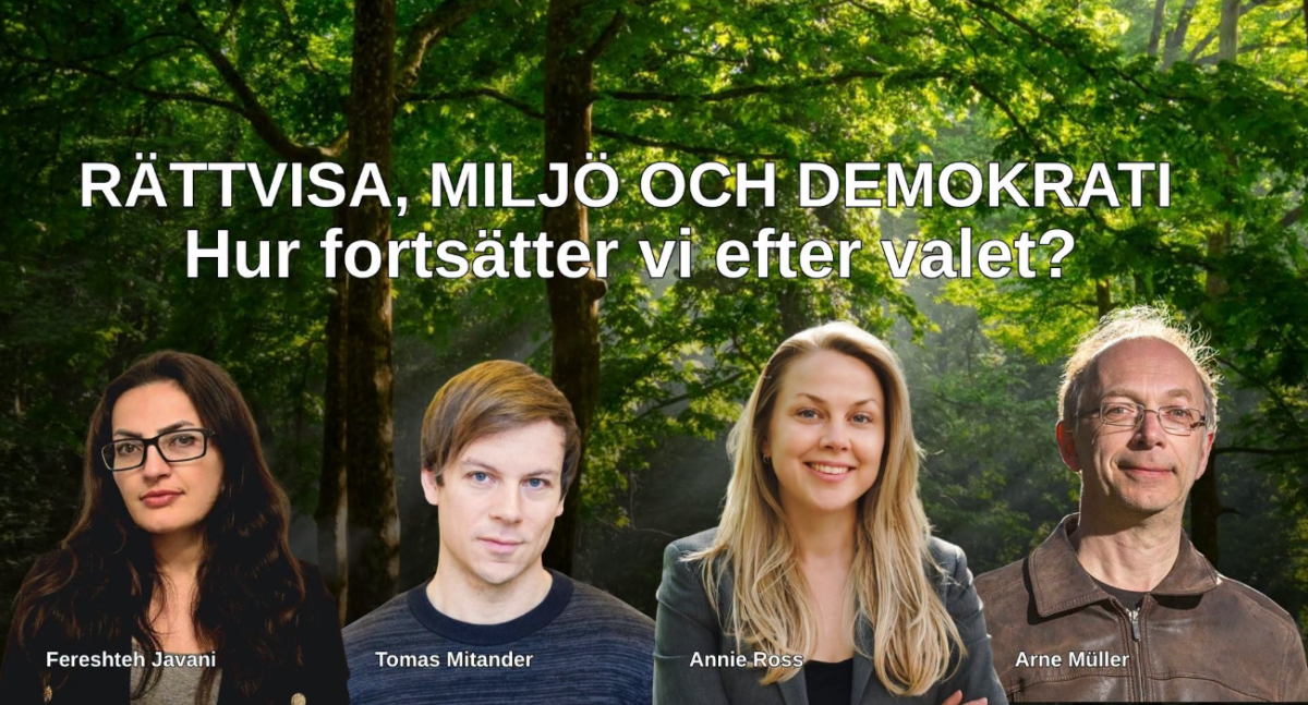 Höstforum – rättvisa, miljö och demokrati