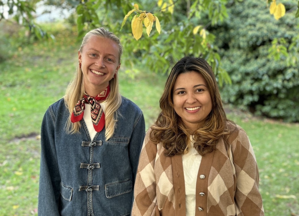 Lär känna våra praktikanter Amelie och Jessica